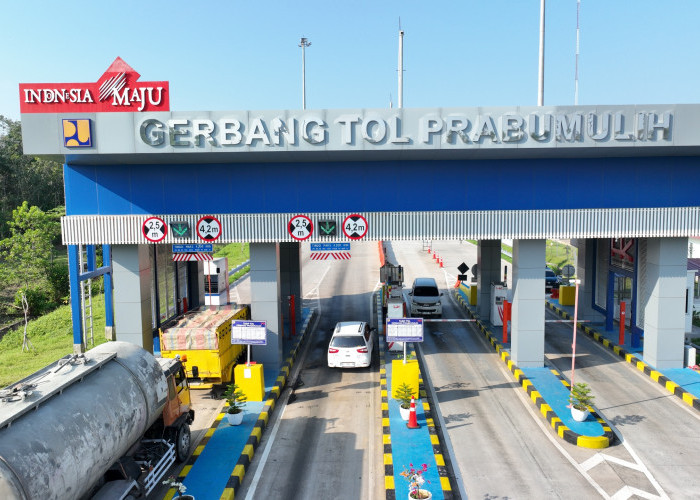 13.109 Kendaraan Melintasi Tol Palembang-Prabumulih di Hari Kedua Libur Panjang Kenaikan Yesus Kristus 2025