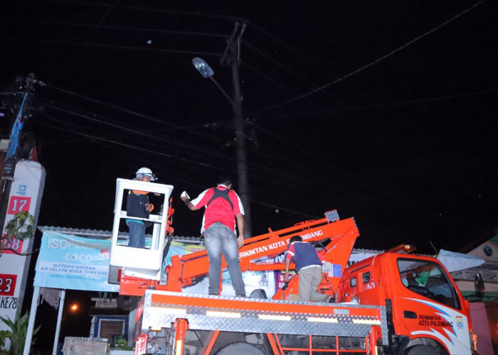 400 Lampu Jalan di Alang-Alang Lebar Rusak, Ini yang Dilakukan Pj Wali Kota Palembang