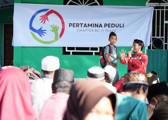 Wujudkan Mimpi, Relawan Pertamina Peduli Sumbang Paket Sekolah Baru Untuk 110 Siswa