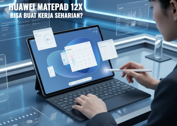 Dipakai Kerja Seharian, Performa Mumpuni Huawei MatePad 12X  2026 Lebih Kuat dari Dugaan