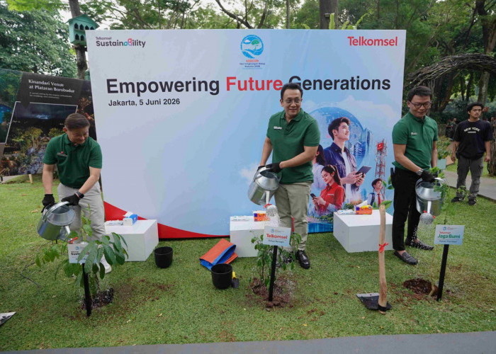 Melayani Sepenuh Hati di Hari Lingkungan Hidup Sedunia, Telkomsel Pertegas Komitmen Ciptakan Dampak Bermakna 