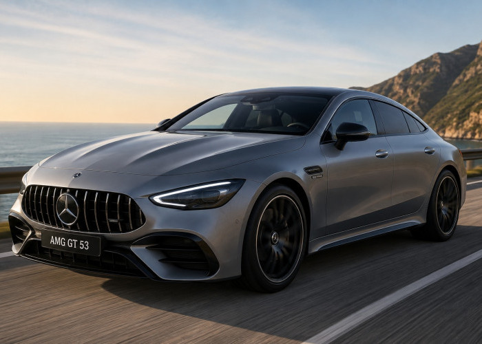 WAW, Mercedes-AMG GT 53 4-Door Coupe Resmi Meluncur, Lebih Murah Punya Range hingga 809 Km
