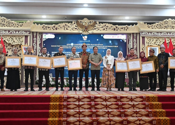 Pelindo Regional 2 Palembang Raih Penghargaan Pada Anugerah Keterbukaan Informasi Publik Provinsi Sumatera Sel