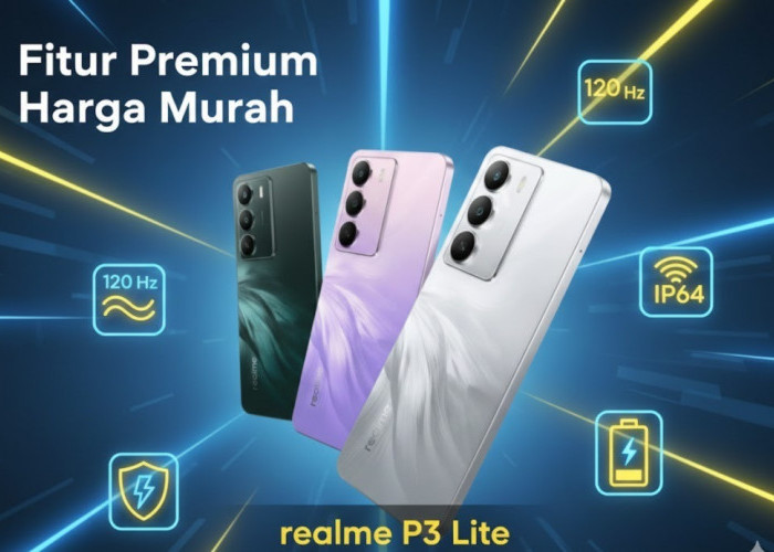 Hadir sebagai Pembeda di Segmen Entry Level, HP Realme P3 Lite Tawarkan Fitur 'Premium'