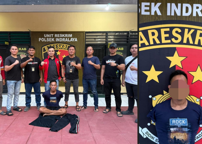 Modus Minta Antar, Pelaku Curas Bawa Kabur Motor Tukang Ojek, Berujung Ditangkap Singo Layo Polsek Indralaya