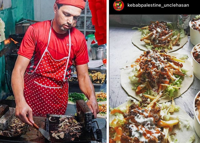 Kisah Paman Hasan, Warga Gaza yang Merintis Usaha Makanan Kebab Khas Palestine dari Kecil di Kota Bogor 