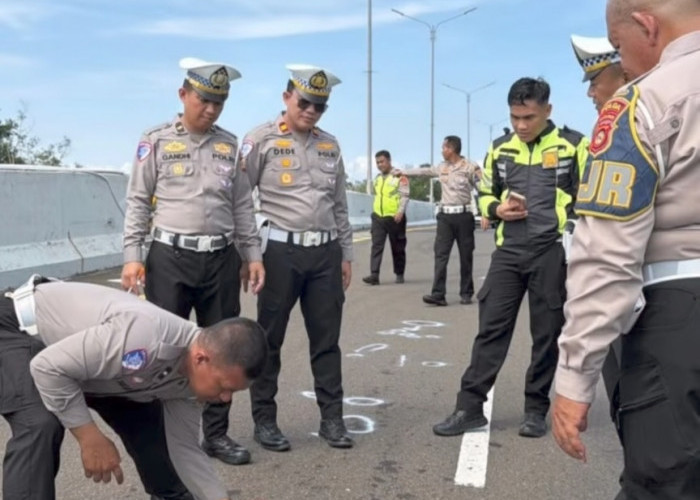 Polisi Kantongi Data Pemilik Truk Fuso yang Terlibat Lakalantas di Tol Palindra, Diburu Hingga ke Jambi