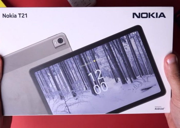 Nokia T21: Tablet Multitaksing dengan Layar Resolusi 2K dan Baterai 8200mAh