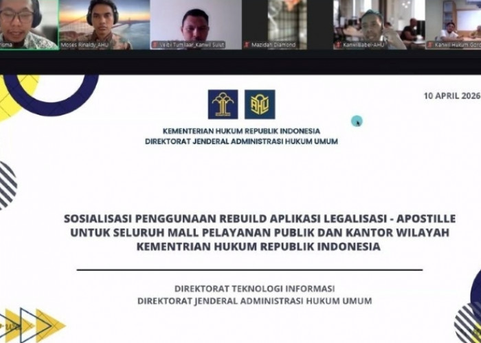 Layanan Apostille Diperbarui, Kemenkum Sumsel Dorong Digitalisasi Lebih Cepat