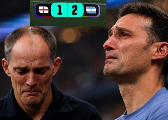 Scaloni Menangis, Tuchel Diserang! Drama Besar Usai Argentina Kubur Mimpi Inggris ke Final Piala Dunia 2026