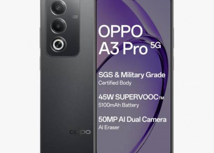 Dukungan Jaringan 5G Bikin Internet Makin Ngebut, Oppo A3 Pro Andal untuk Streaming dan Gaming