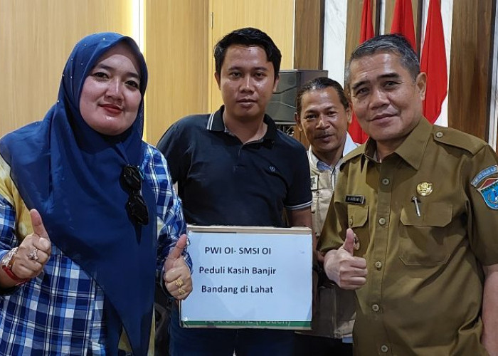 Wabup Ardani Apresiasi PWI OI Galang Dana untuk Korban Bencana Banjir di Lahat