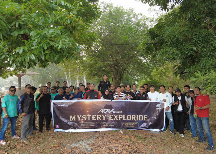 Eksplorasi Penuh Tantangan, ADV 160 Mystery Exploride Satukan Komunitas Honda Sumsel