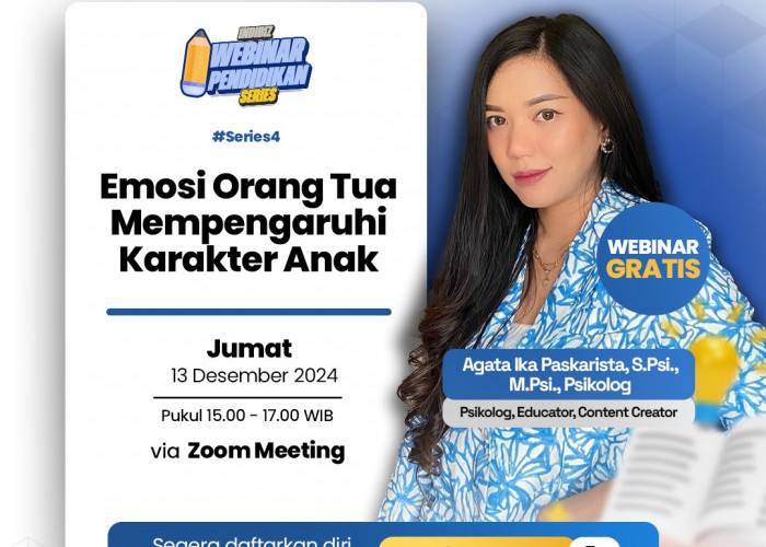 Emosi Orang Tua, Kunci Pembentukan Karakter Anak: Ikuti Webinar Gratis dari Indibiz Sumatera