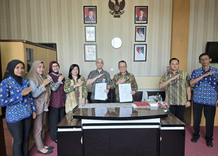 Bank Sumsel Babel MoU dengan Dinas DPMD OKU Timur, Perkuat Transaksi Keuangan melalui SISKUDES TNT