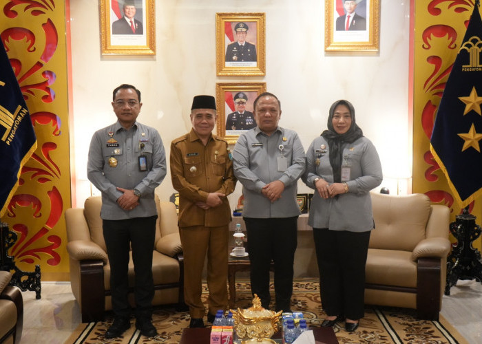 Audiensi Wakil Bupati Ogan Ilir, Kanwil Kemenkum Sumsel Dorong Optimalisasi Layanan Hukum