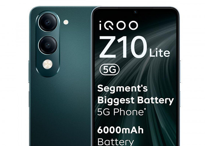 iQOO Z10 Lite Dobrak Pasar HP 2 Jutaan, Performa Ngebut Kamera Sudah 50MP Sensor Sony IMX852