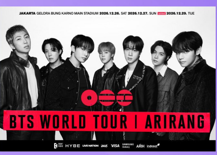 War Tiket Presale Konser BTS Jakarta 2026 Day 3 Dibuka Hari Ini, Cek Link-nya