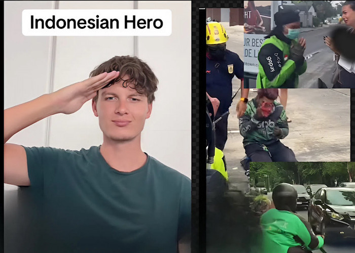 Bule Skip Superhero Terbaik Bukan Ultraman dan Superman, Tapi Ojol  