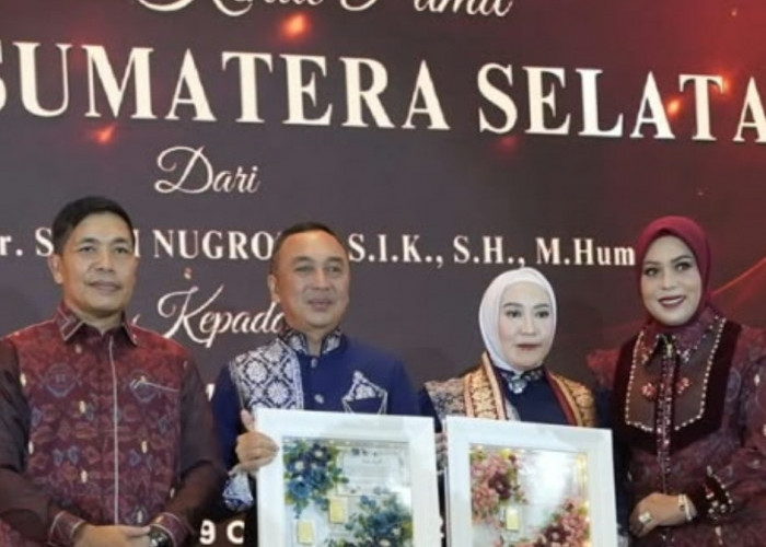 Kenal Pamit Kapolda Sumsel, Sandi Nugroho Pamit dan Rony Samtana Siap Lanjutkan Pengabdian