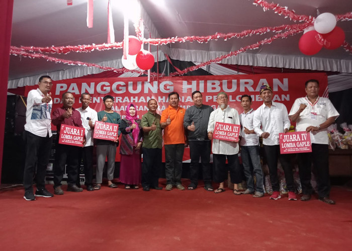 Peringatan HUT RI di Griya Mutiara RT 48 Sukarami Palembang Berlangsung Meriah, Bertabur Hadiah Puluhan Juta