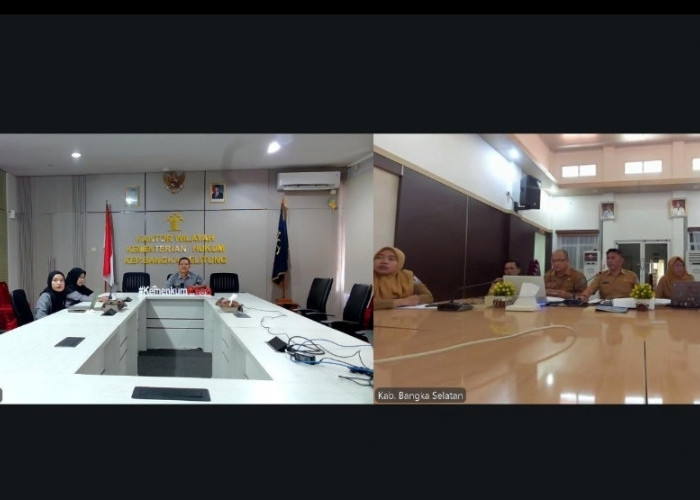 Kanwil Kemenkum Babel Harmonisasikan Ranperda Pengelolaan Barang Milik Daerah Bangka Selatan