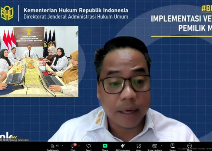 Kanwil Kemenkum Babel Dorong Transparansi Korporasi lewat Verifikasi Beneficial Ownership