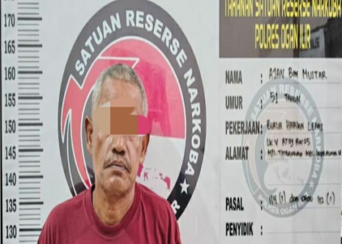 Sat Res Narkoba Polres Ogan Ilir Amankan Pengedar Sabu Bersama 2,07 Gram Barang Bukti