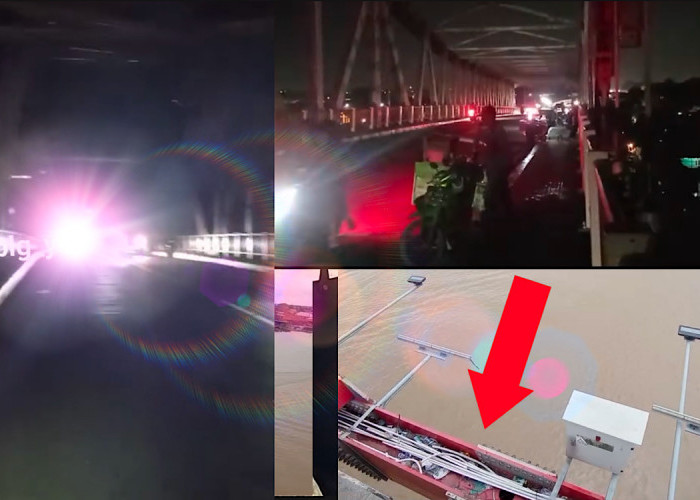 Sebut Malaikat, Lampu Jembatan Musi VI Palembang Dicuri Netizen Sampai Bikin Surat Terbuka ‘Teruntuk Maling’ 