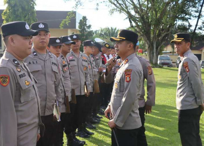 Kapolres Ogan Ilir Tekankan Personelnya Bangun Komunikasi Publik yang Selaras dengan Perintah Kapolda Sumsel