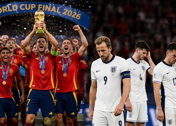 Terungkap! Ini Alasan Inggris Terus Gagal Juara Dunia, Spanyol dan Prancis Sudah Selangkah Lebih Maju
