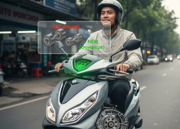 Motor Matic 150cc Bisa Lebih Irit BBM? Trik Ganti Roller CVT Lebih Ringan Ini Lagi Banyak Dipakai