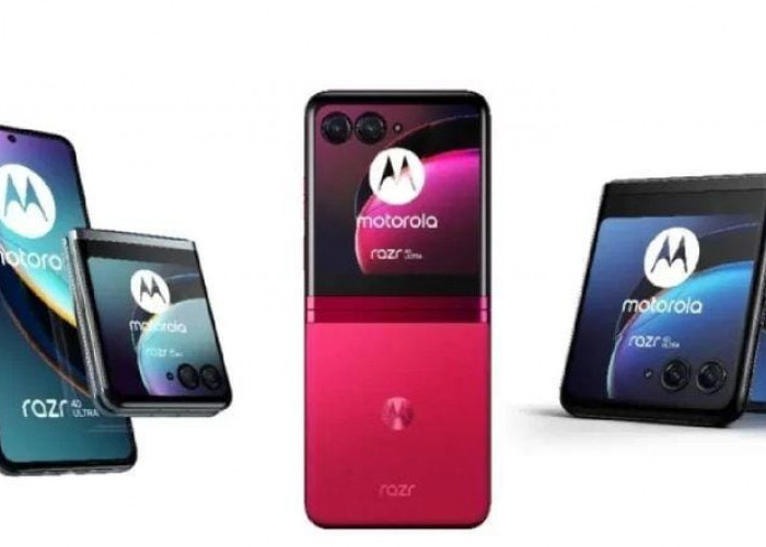 Motorola Razr 40 Ultra Smartphone Lipat dengan Desain Clamshell yang Ikonik dan Double Layar Canggih