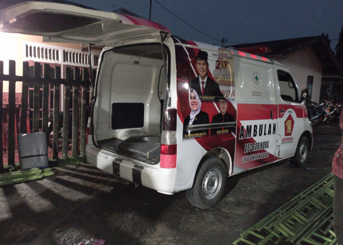 DPC Gerindra Lubuklinggau Sediakan Mobil Ambulans Gratis