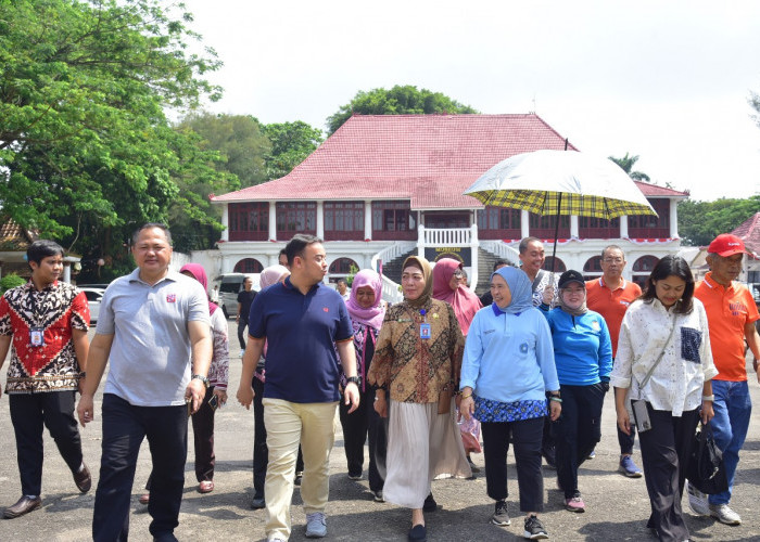Jelang Perhelatan Akbar 'Swarna Songket Nusantara', Setwapres RI Kunjungi Langsung Kawasan BKB Palembang