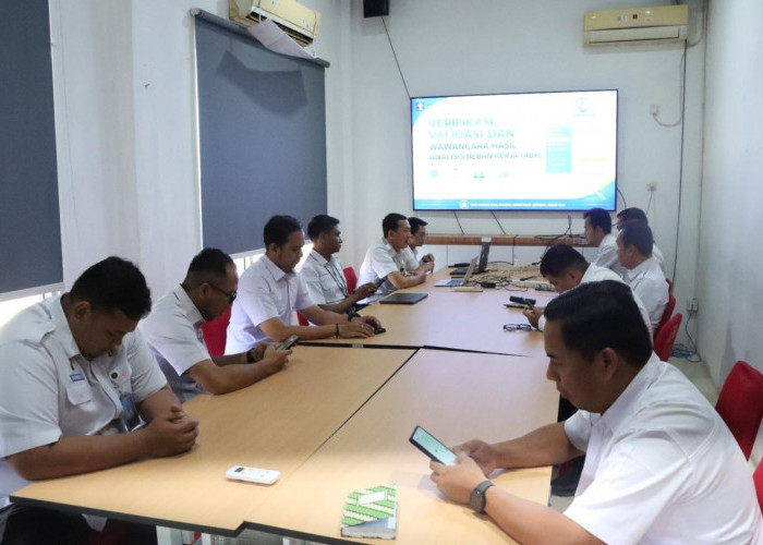 Petakan Kebutuhan Riil Pegawai, Kemenkum Sumsel Validasi Beban Kerja Jabatan Fungsional