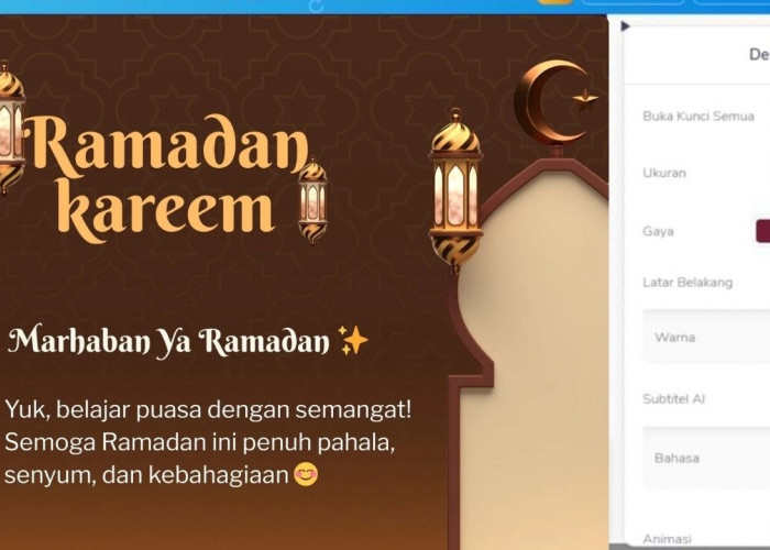 Aplikasi AI Gratis untuk Edit Vidio Ramadan dan Lebaran 2026 yang Viral: Mudah dan Cepat!