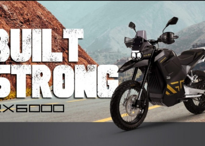 United RX6000 Jadi Motor Listrik Trail Berperforma Ganas, Sekali Cas Tembus 120 Km