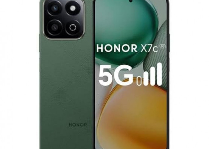 Ponsel Terbaru Honor X7c 5G Disupport Sertifikasi IP64 dengan Desain Flat Frame