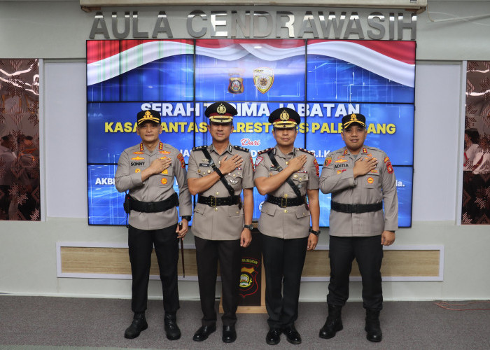 AKBP Hendyanto Resmi Jabat Kasat Lantas Polrestabes Palembang, AKBP Finan Geser ke Dirlantas Polda Sumsel 