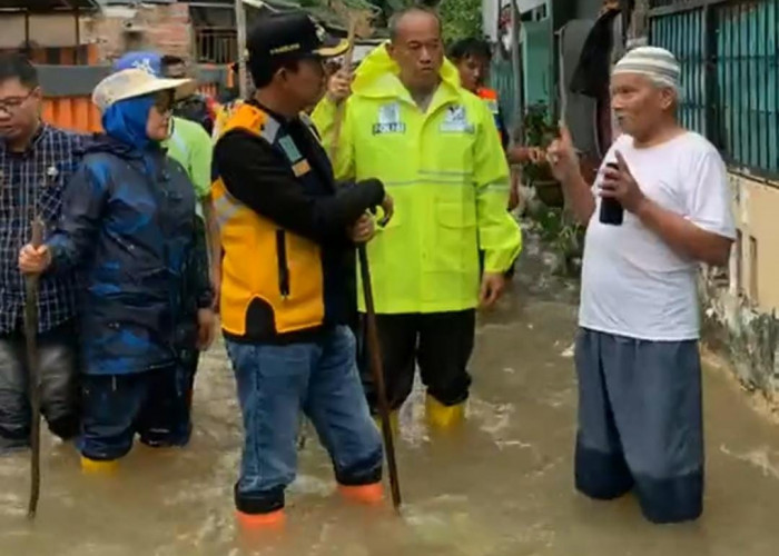 Wako Palembang Harnojoyo Tinjau Lokasi Banjir 