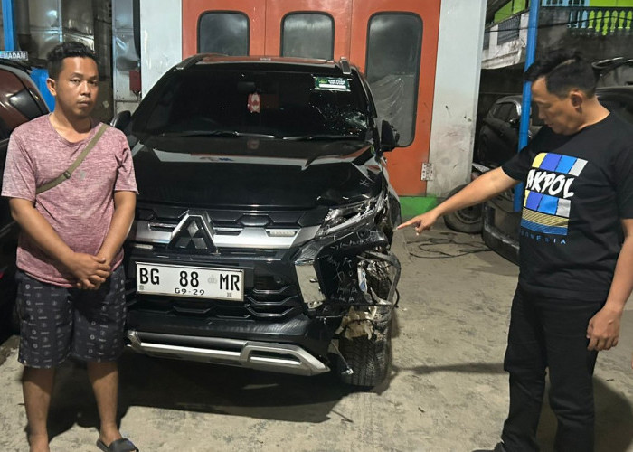 Polisi Ungkap Mobil yang Tabrak Lari Pasutri hingga Tewaskan 1 Orang di Jalintim Banyuasin Berkat CCTV Ini  