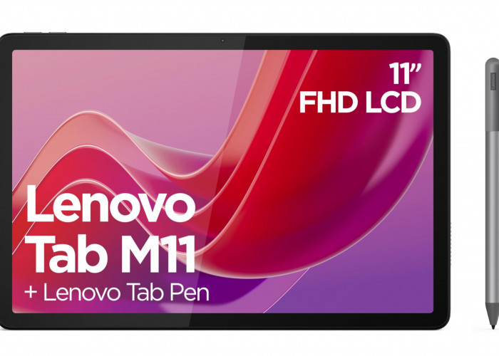 Lenovo Tab M11 Mengusung Tampilan Layar Luas dan Dukungan Sertifikasi IP52