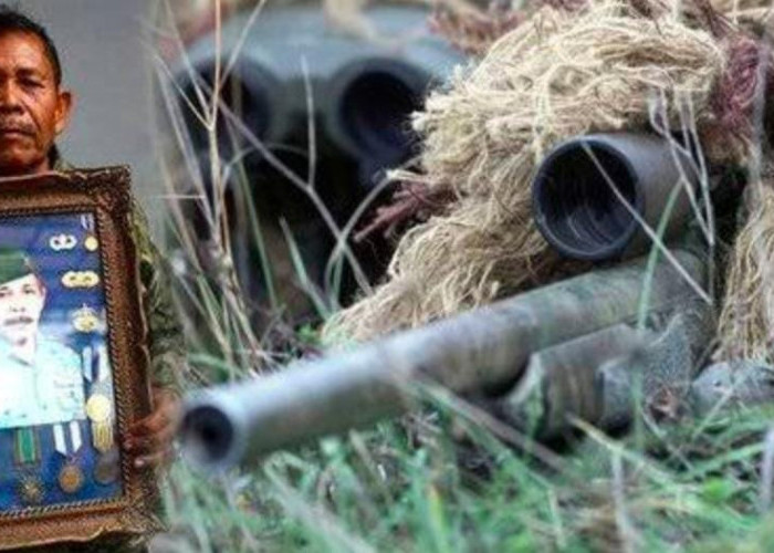 MANTAP! Sosok Tatang Koswara Sniper Legenda Disegani Dunia, Jadi Inspirasi Prajurit Penembak Jitu Berantas KKB