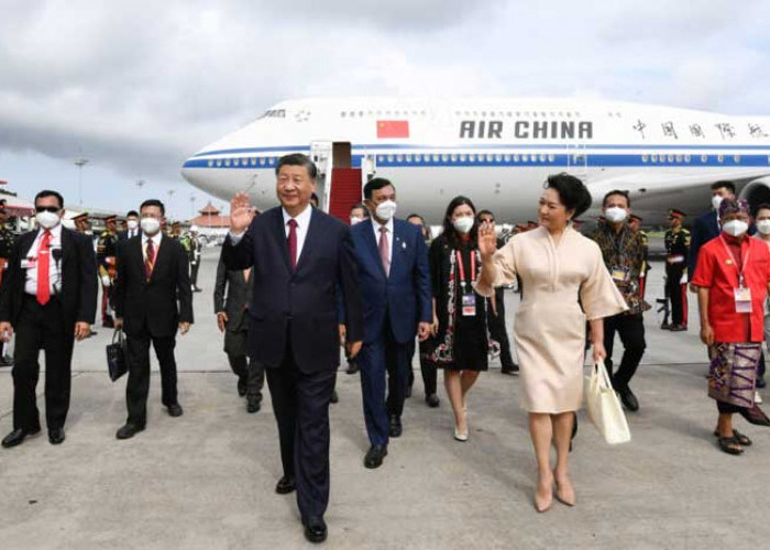 China Kagum Keramahan Warga Indonesia Sambut XI Jinping 