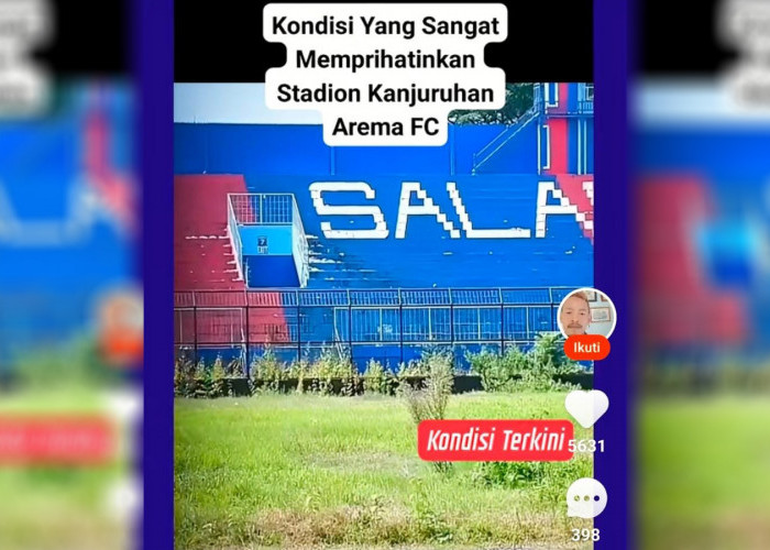 Bikin Merinding, Begini Kondisi Stadion Kanjuruhan Terekam Video Pascar Tragedi Maut