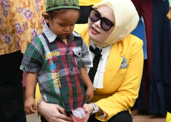 Hadiri Peringatan HUT Golkar ke-62 di Banyuasin, Ini Pesan Ketua Netta Indian