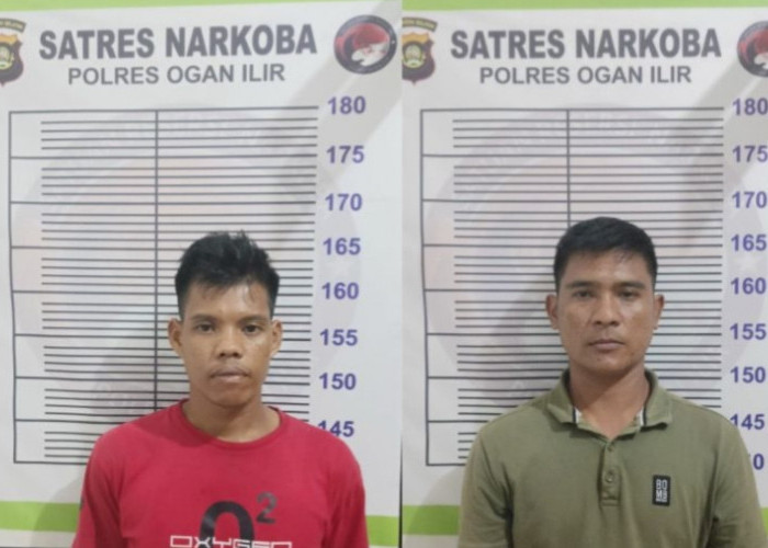 Polisi Temukan 17 Butir Ekstasi dan 1,34 Gram Sabu, Saat Gerebek 2 Pengedar Narkoba di Tanjung Batu Ogan Ilir