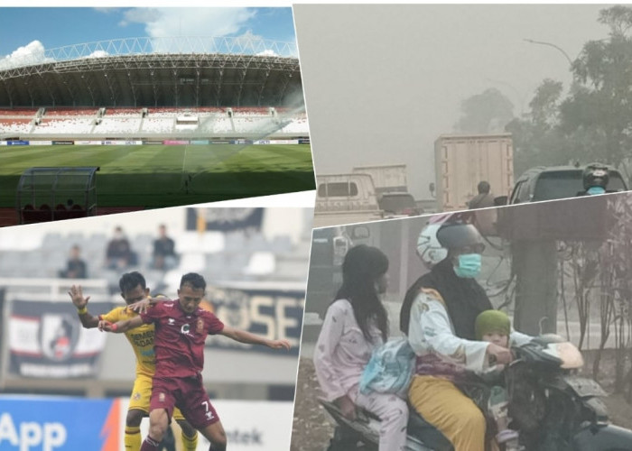 Kabut Asap Usir Laga Timnas Indonesia Lawan Brunei Darussalam dari Stadion Sriwijaya Jakabaring Palembang