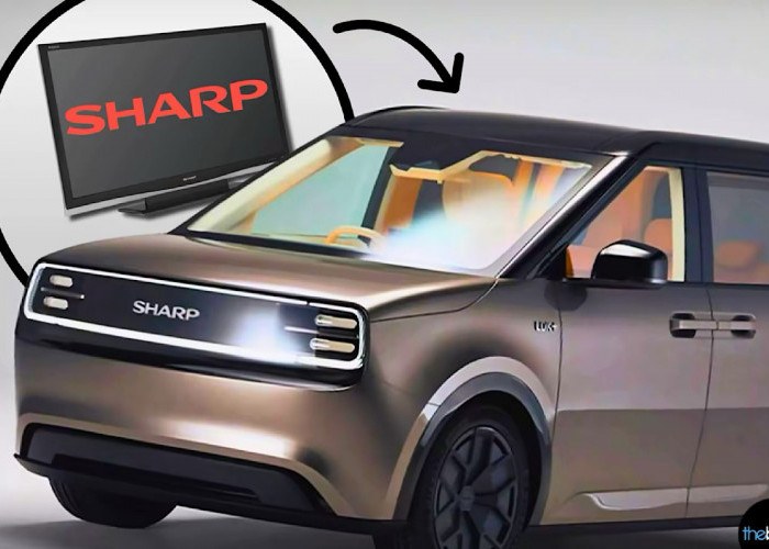 UNIK, SHARP Bikin Mobil SHARP LDK+ Isinya Ternyata Produk Rumah Tangga Buatan Mereka